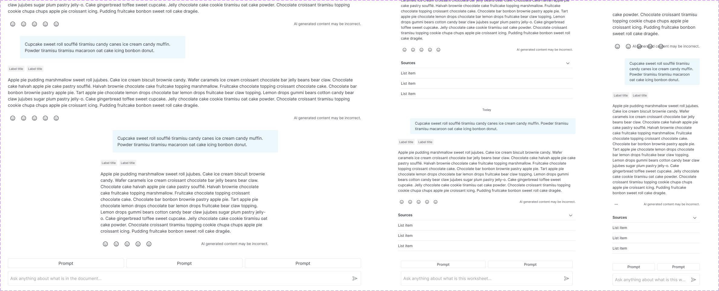 AI chat integration